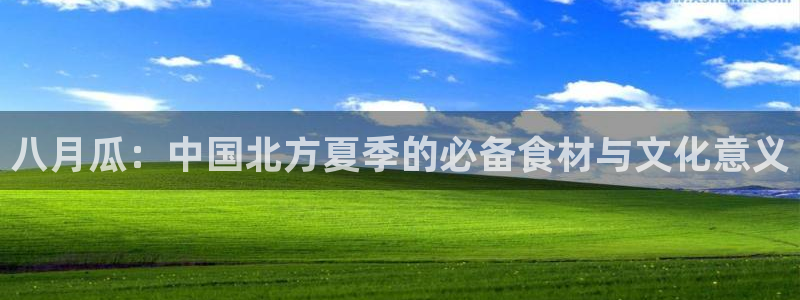 高血糖病人能吃脆瓜吗：八月瓜：中国北方夏季的必备食材与文化意义